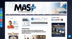 Desktop Screenshot of masnoticiasdiario.com